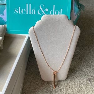 Rose gold rebel pendant